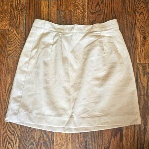 Inamorata Khaki / Tan Mini Skirt Size XS